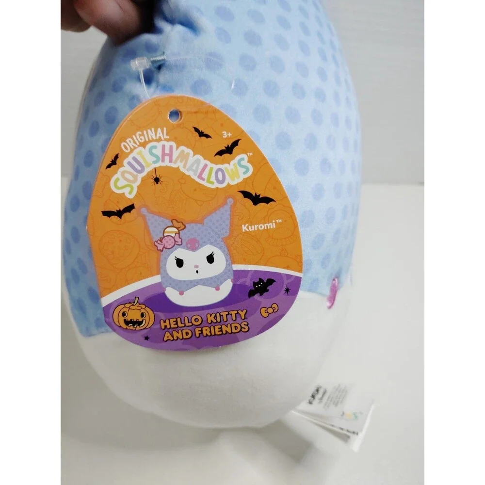 Squishmallows Hello Kitty and Friends Kuromi Plush, Blue/White, Tags